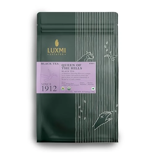 Sophisticated Estates Queen of the Hills Organic Black Tea 50 Count Classic