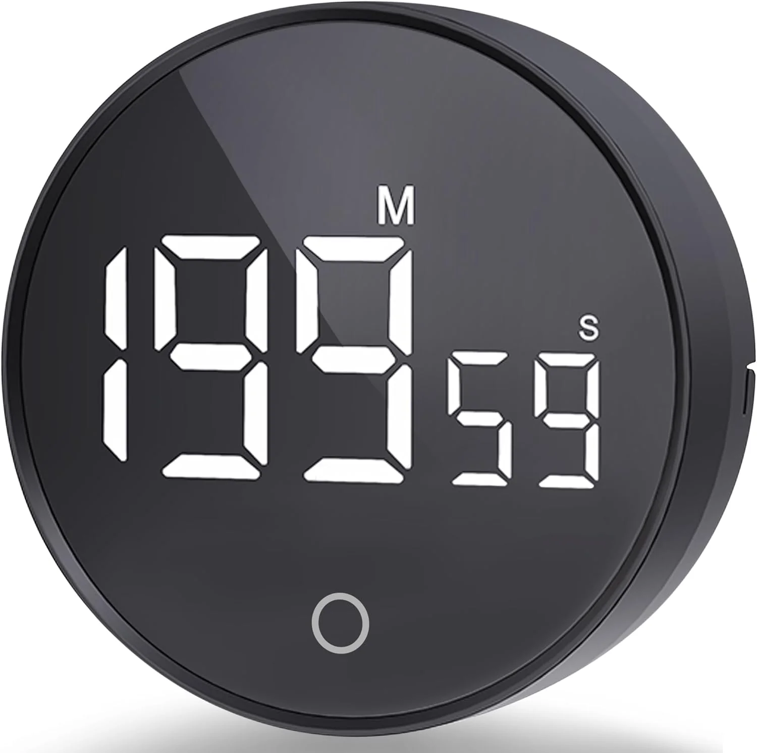 High-Grade Digital Kitchen Timers Visual timers Magnetic Countdown Countup Smart Timer Large LED 200 Minutes Display Volume Adjustable for Cooking Fitness Consistent