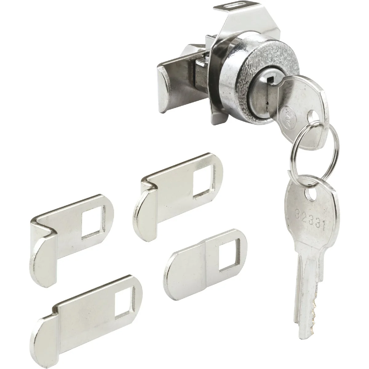 Official Defender Security Exterior Nickel Mailbox Lock Contemporary