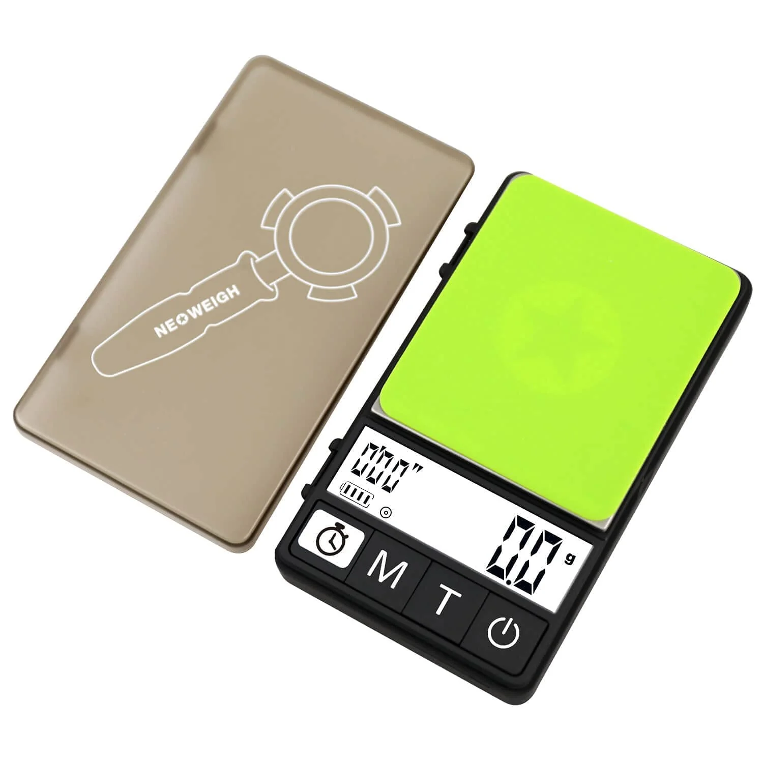 Flexible Latest Version Espresso Scale with Timer 1000g x 0.1g Stylish