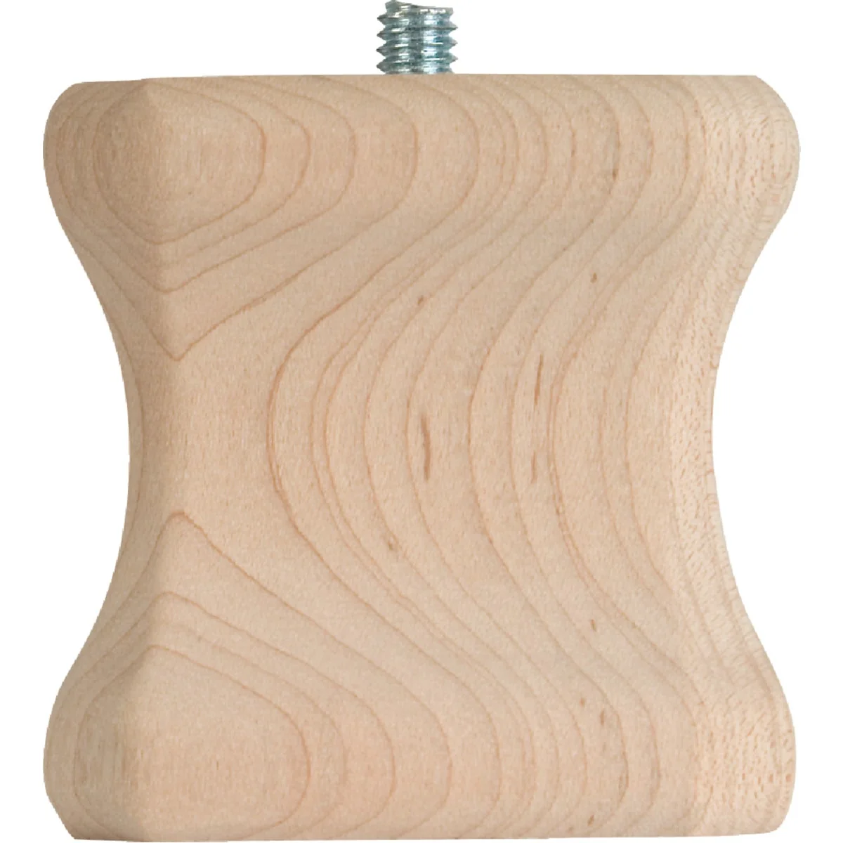 Safe Waddell 2-5 8 In. Old English Hardwood Bun Foot Classic