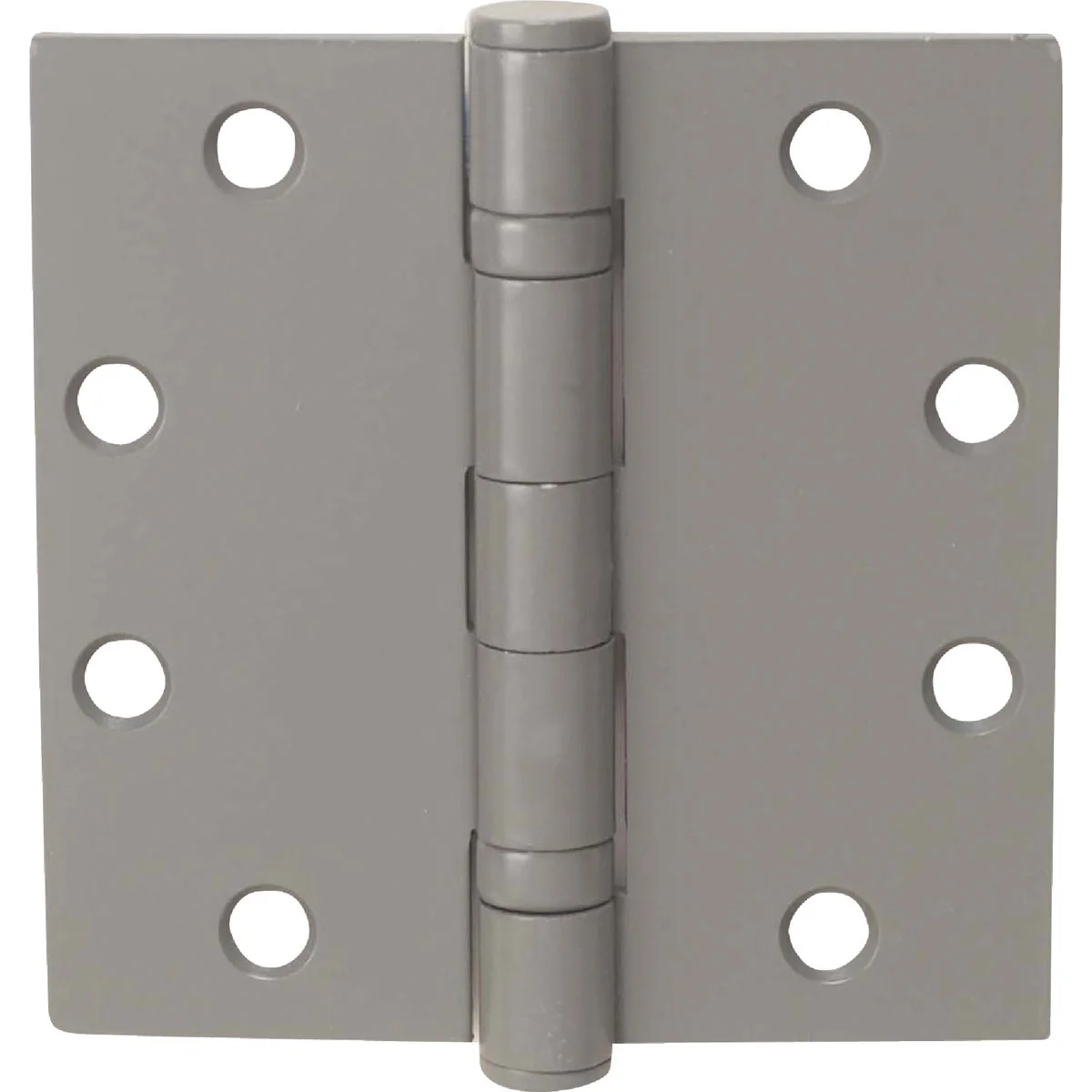 Healthy Tell Commercial 4-1 2 In. Square Prime Coat Ball Bearing Door Hinge 3-Pack Enhanced