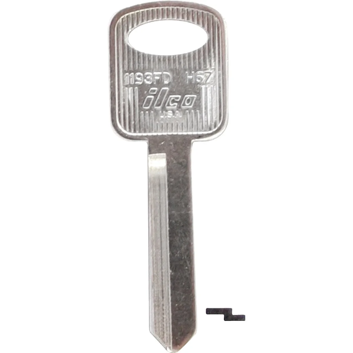 Effective ILCO Ford Nickel Plated Automotive Key H67 10-Pack Flexible