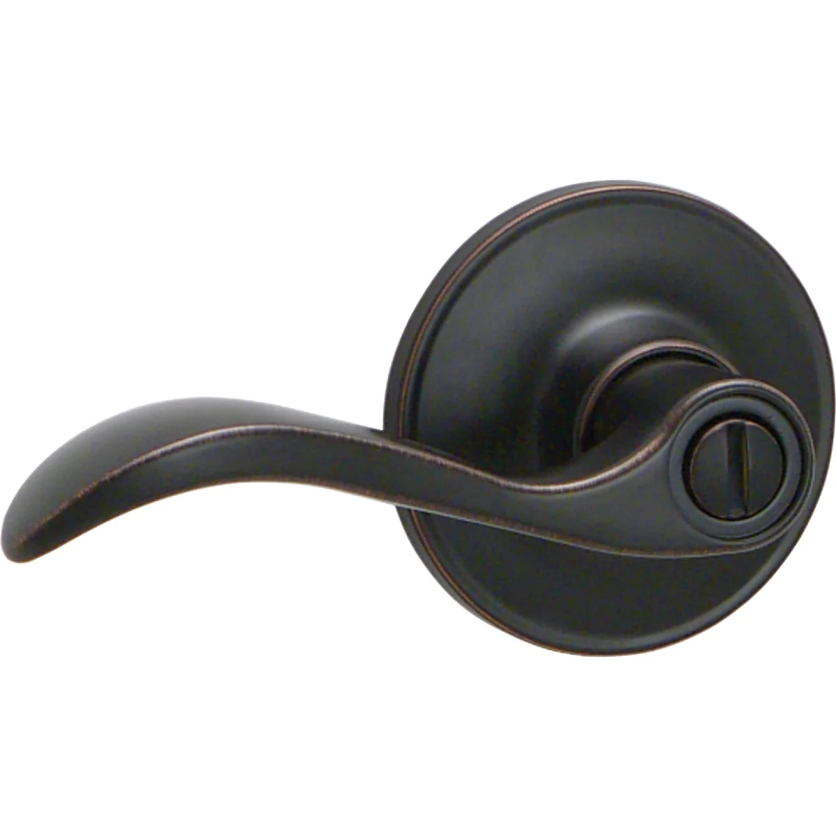Elegant Dexter Aged Bronze Seville Privacy Door Lever Efficient