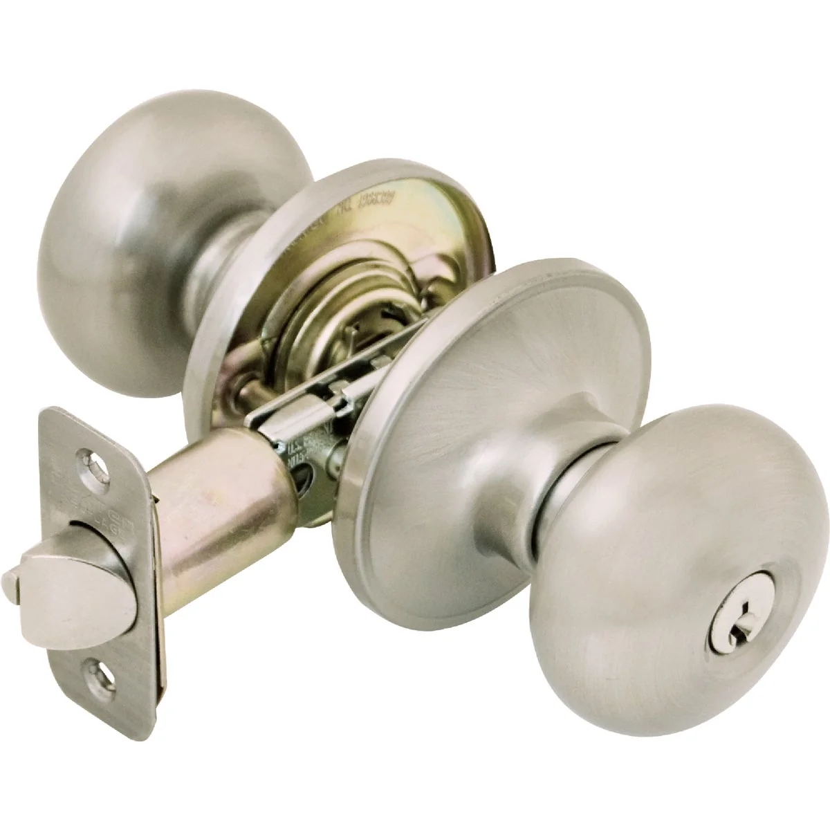 Excellent Dexter Satin Nickel Entry Door Knob Green