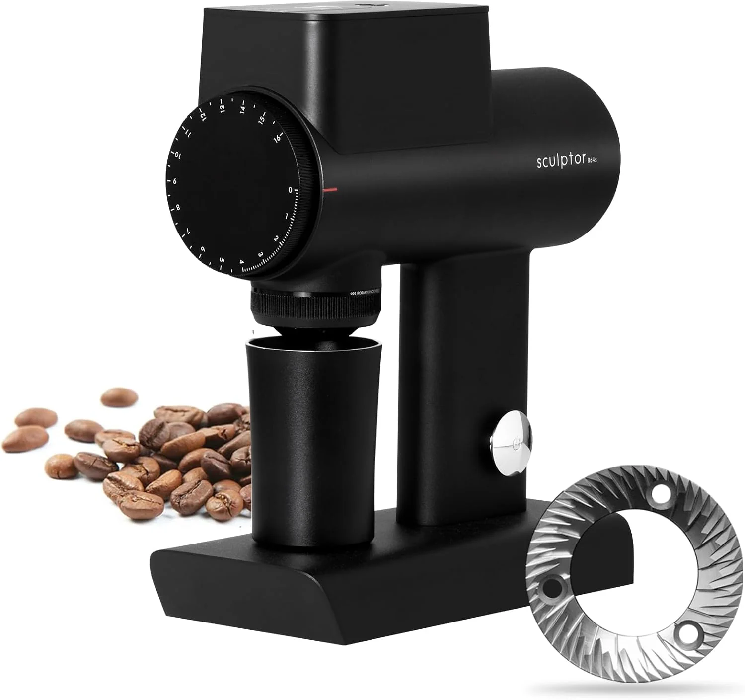 Reliable Timemore Sculptor 064S Flat Burr Coffee Bean Grinder Electric Espresso Grinder with Stepless Coarseness Adjustment Suitable for Pour over High-End