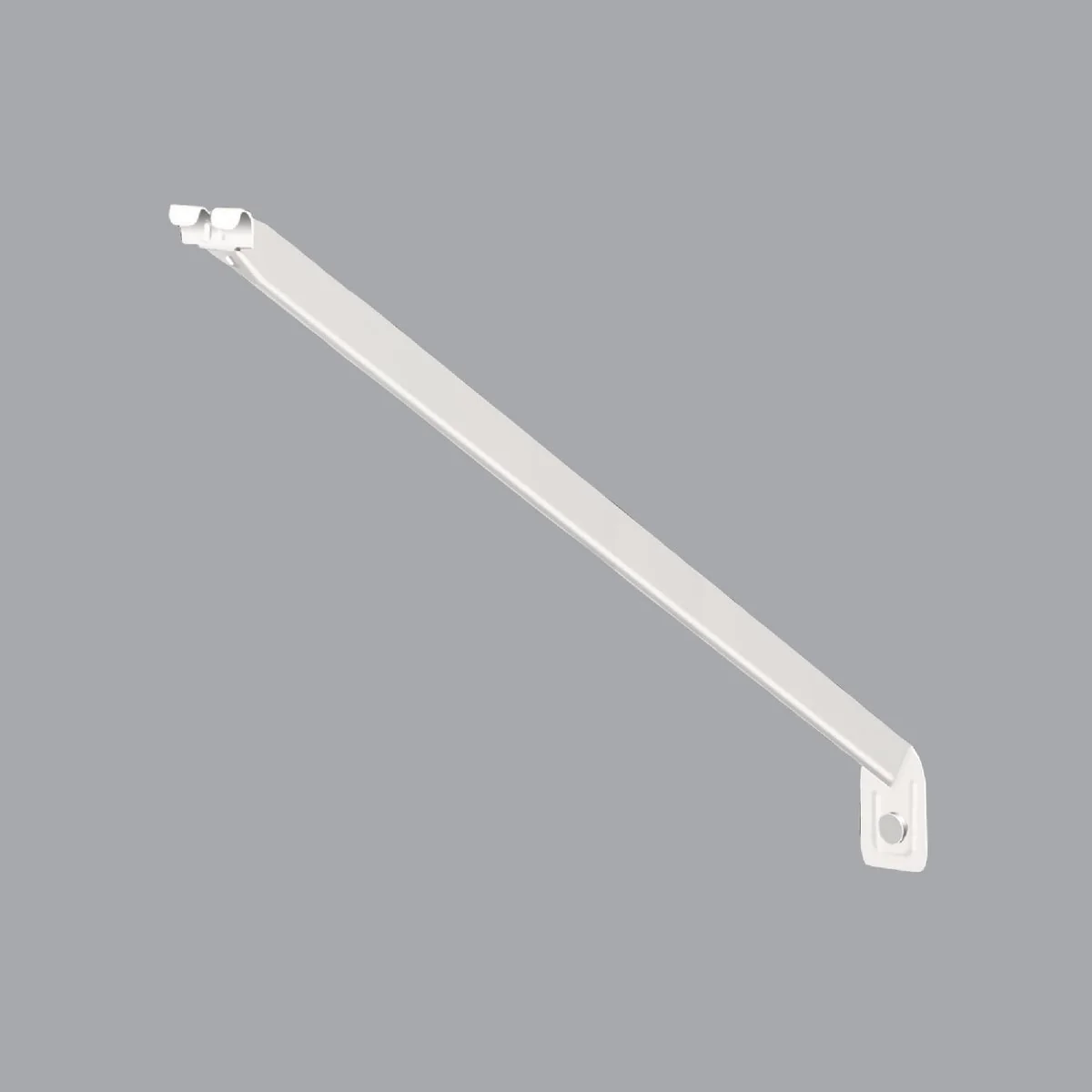 Practical ClosetMaid 20 In. White Shelving Support Bracket Verified