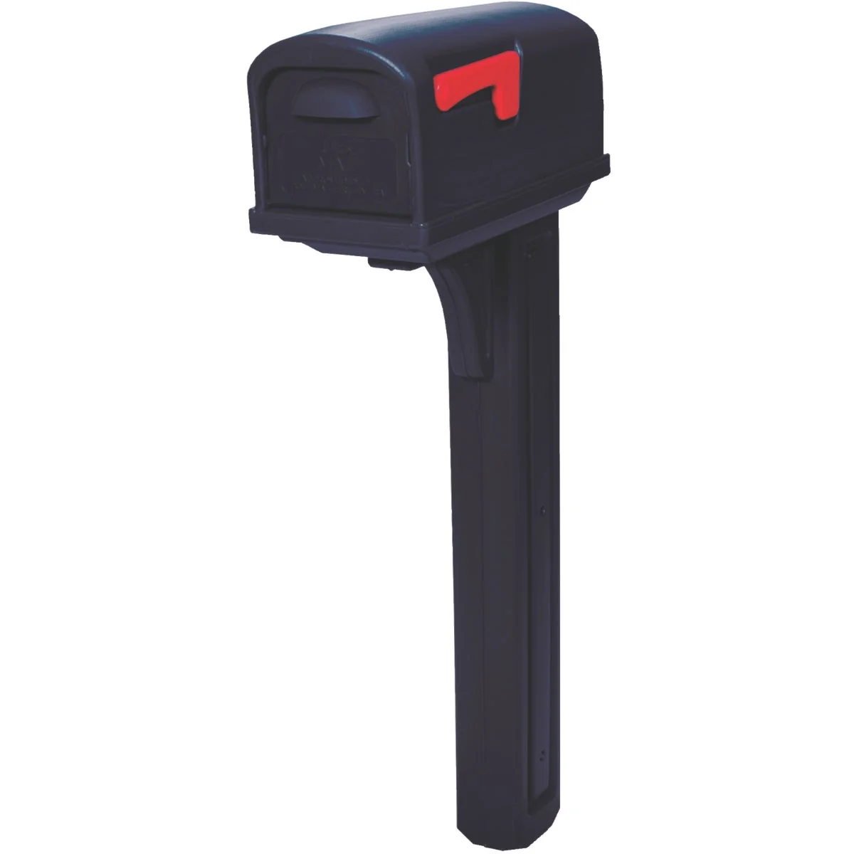 Organic Gibraltar Classic Black Mailbox Post Effective