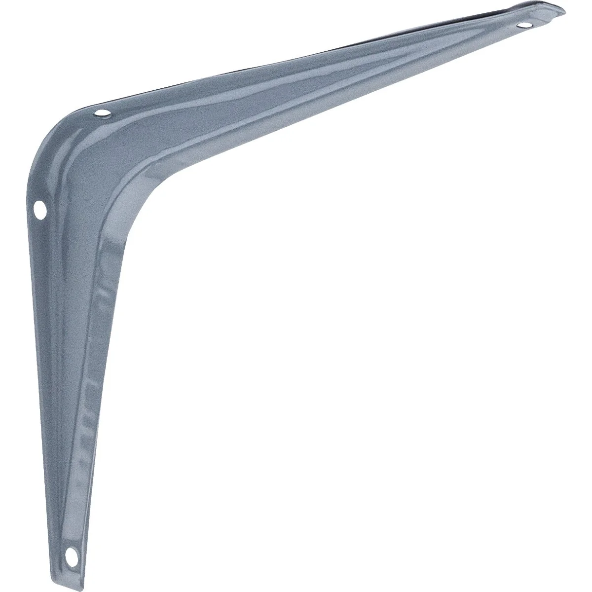 Elite National 211 5 In. D. x 6 In. H. Gray Steel Shelf Bracket Practical