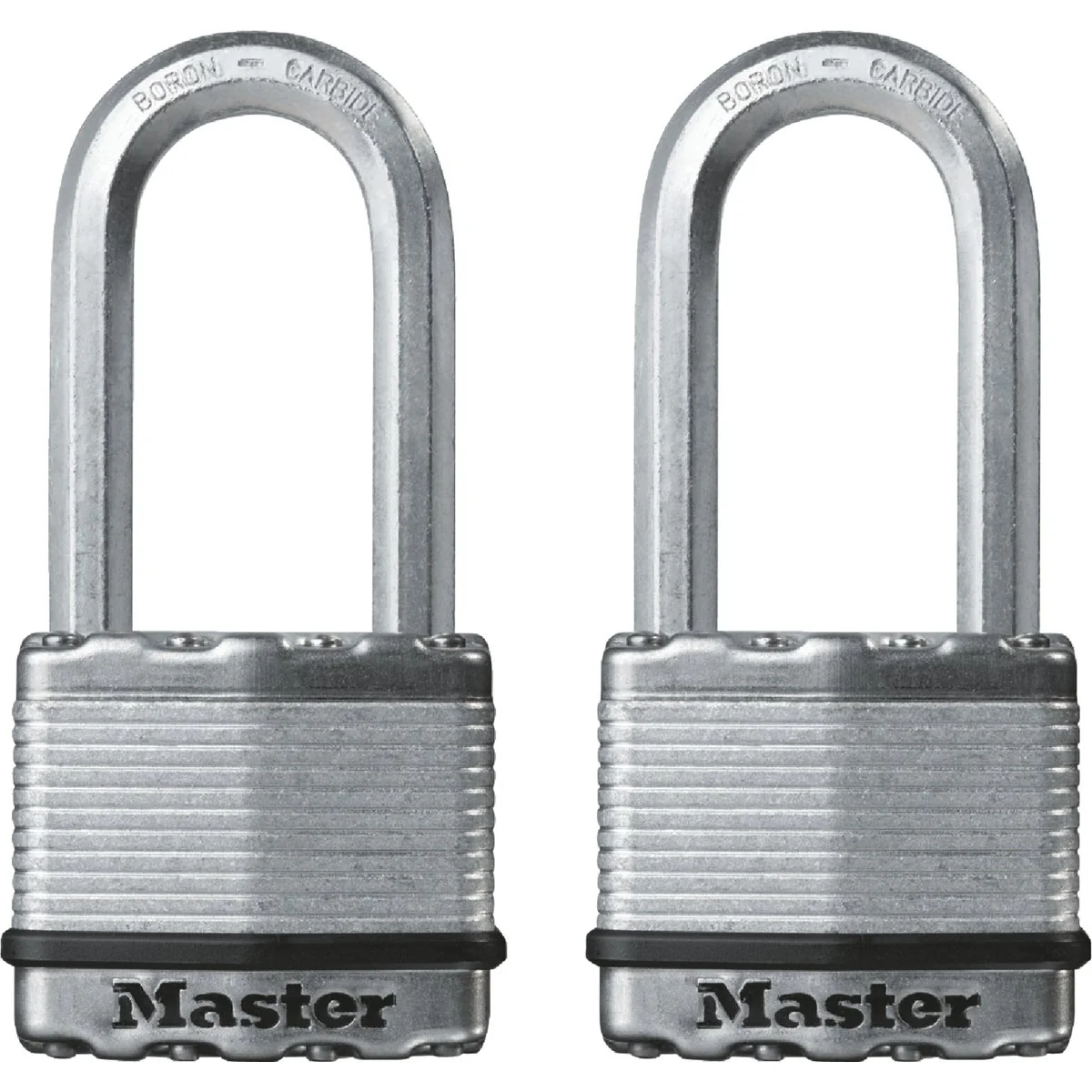 Reliable Master Lock Magnum 2 In. Keyed Alike Padlock 2-Pack Flexible