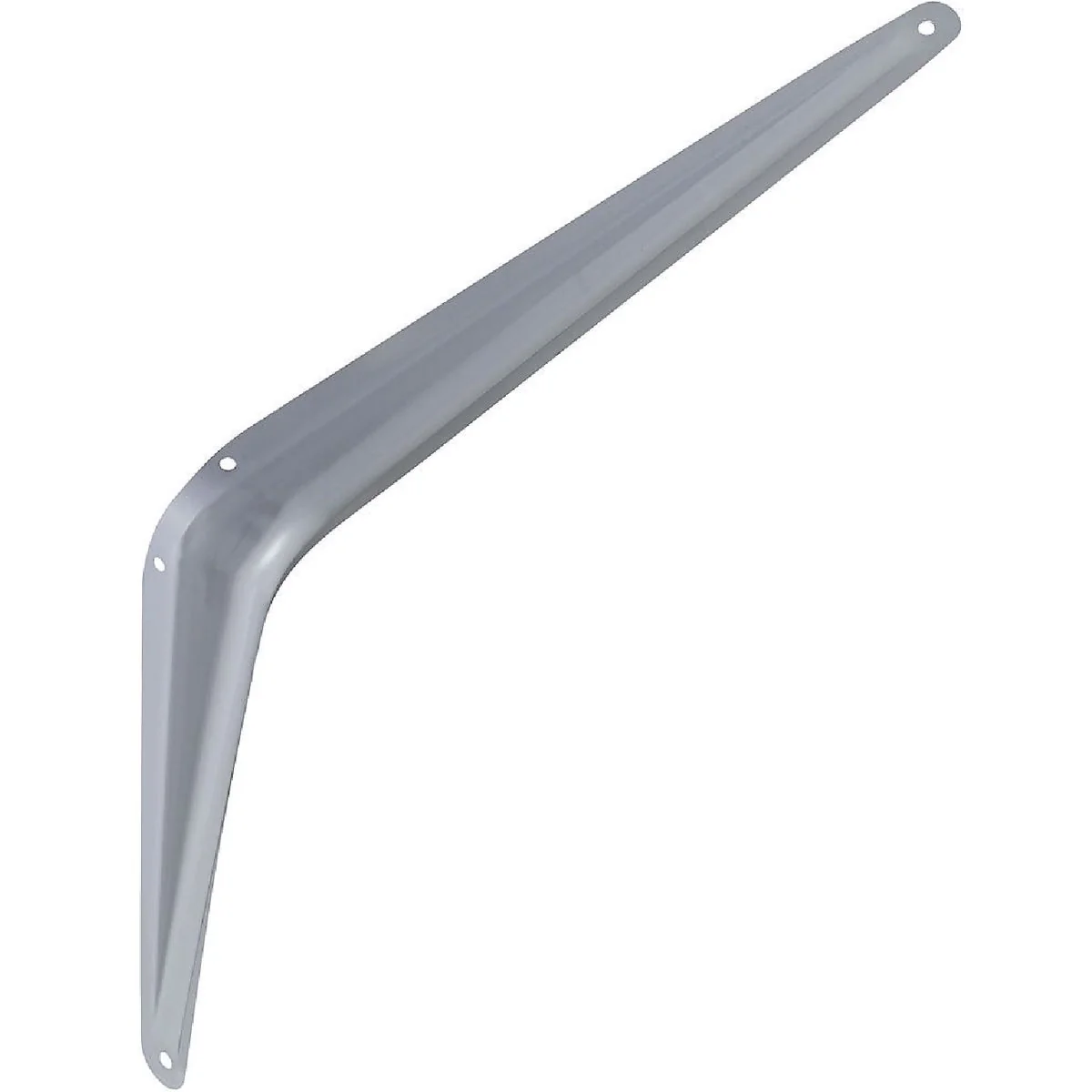 Excellent National 211 10 In. D. x 12 In. H. Gray Steel Shelf Bracket Green