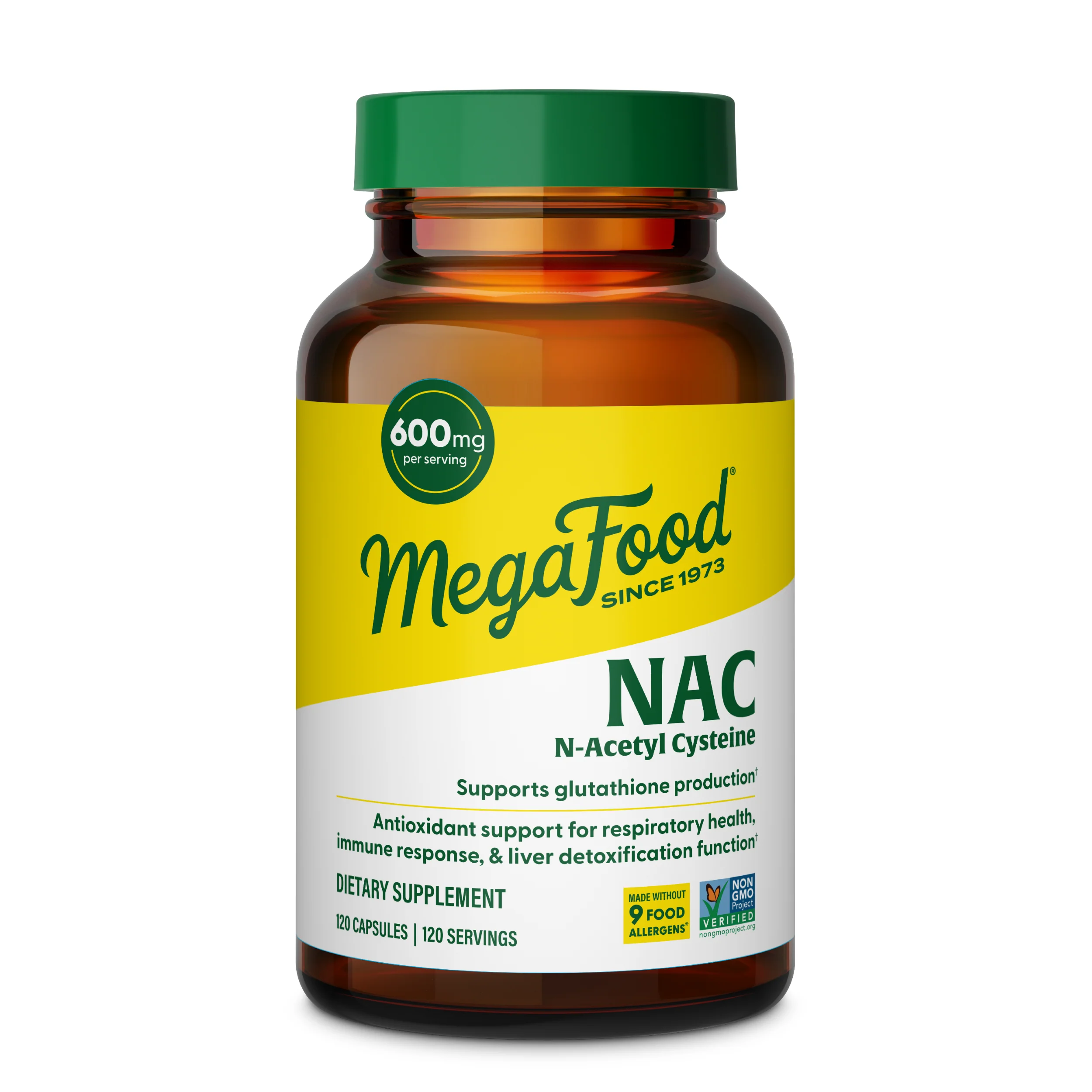 Advanced MegaFood NAC N-ACETYL-L-CYSTEINE Expertly Made