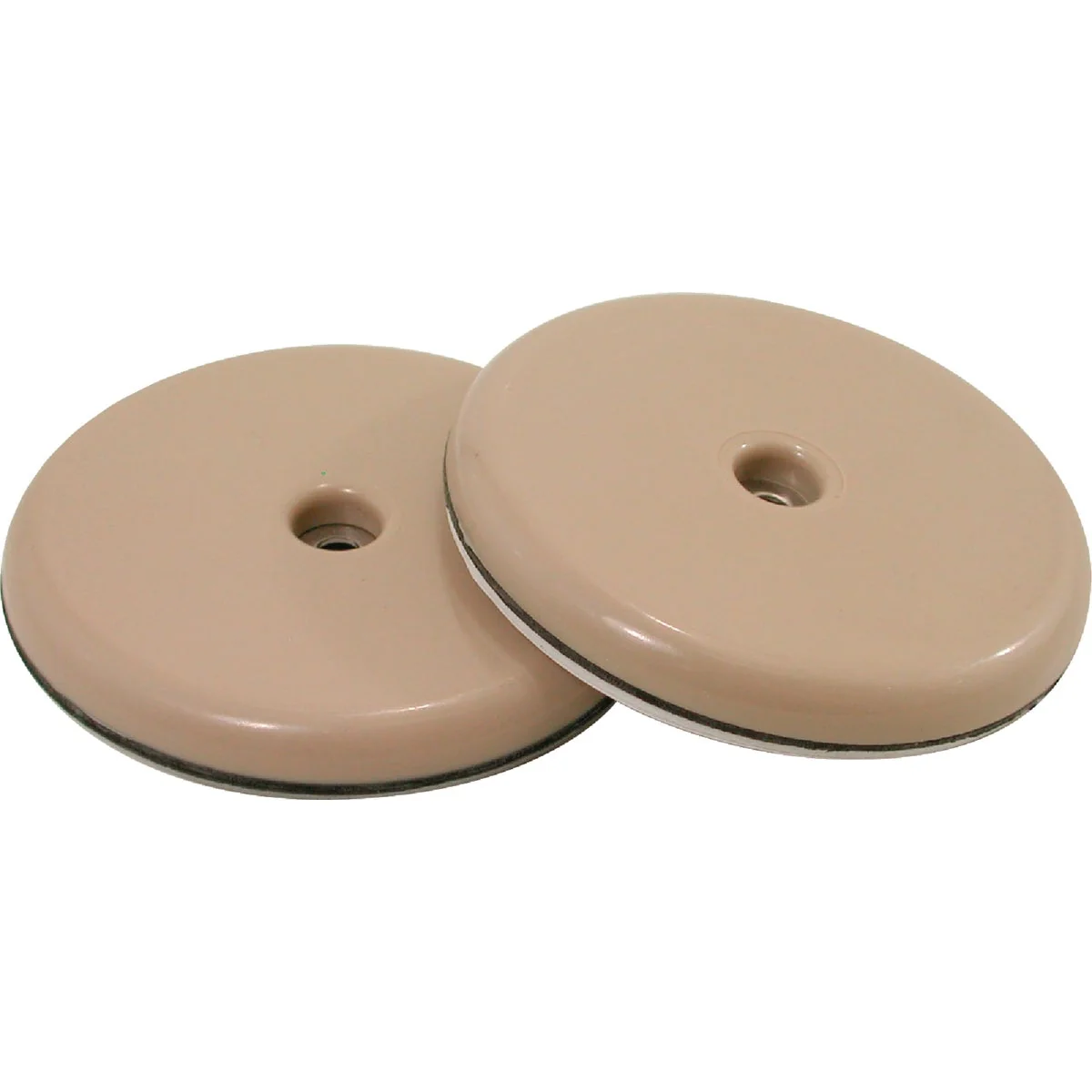 Durable Do it 2-3 4 In. Round Adhesive or Screw on Furniture Glide 4-Pack Contemporary