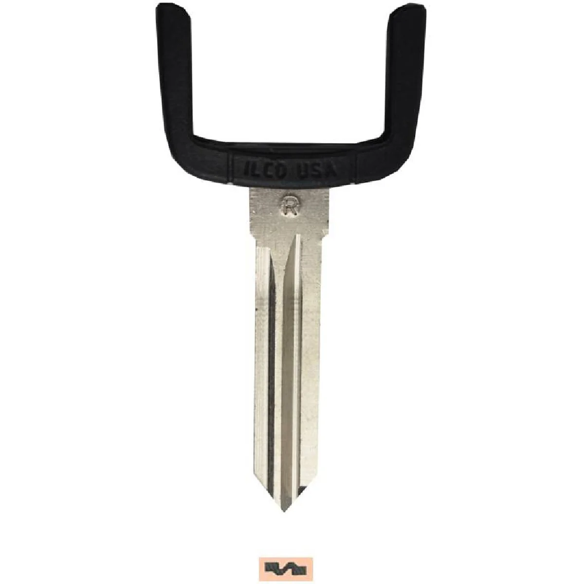 Original Design ILCO GM Clone Nickel Plated Chip Key Blade Exclusive
