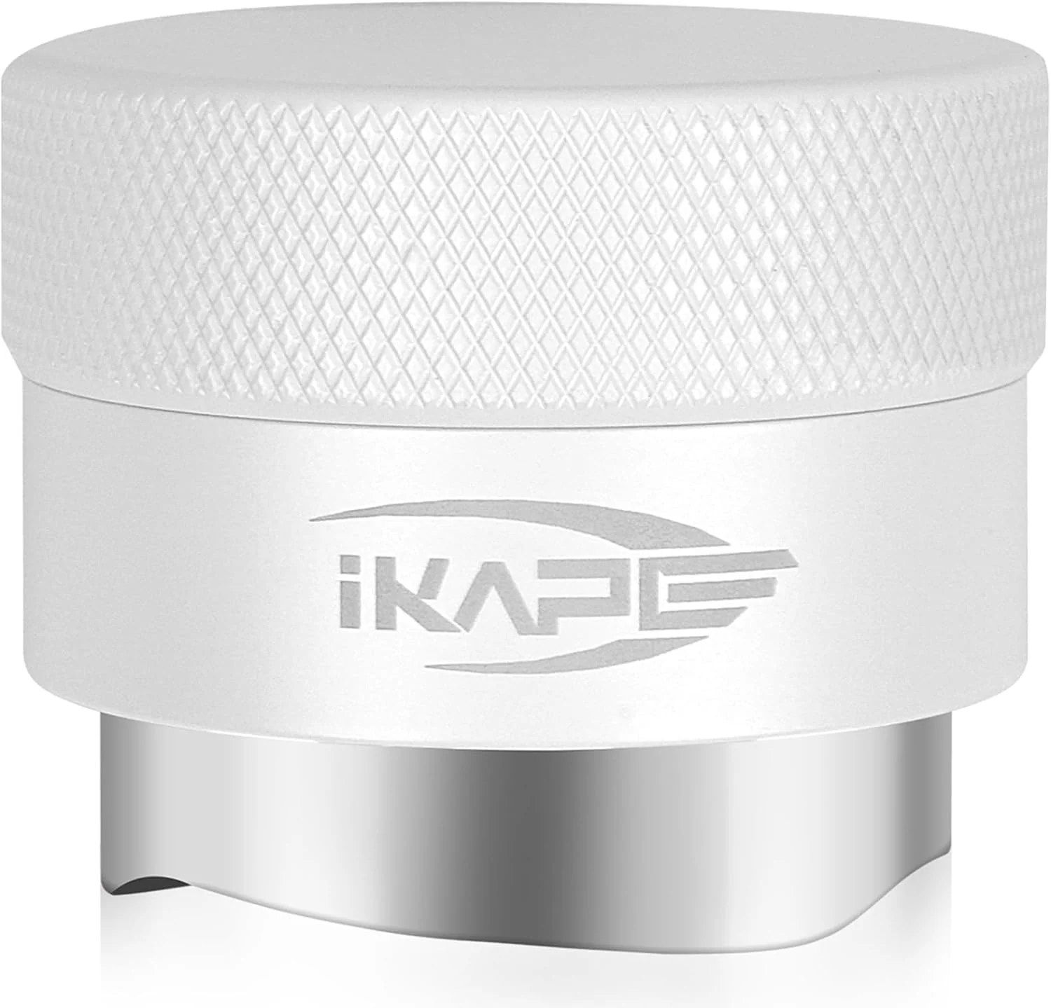 Innovative IKAPE 58MM Coffee Distributor Gravity Adaptive Espresso Distributor Fits All Over 58MM Espresso Portafilter Compatible with 58.35MM Rancilio Bottomless Portafilter White Contemporary