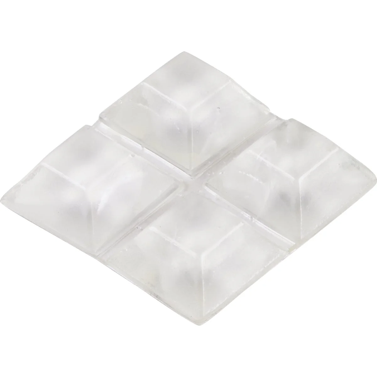 Natural Do it 3 4 In. Square Opaque Furniture Bumpers 12-Count Trendy