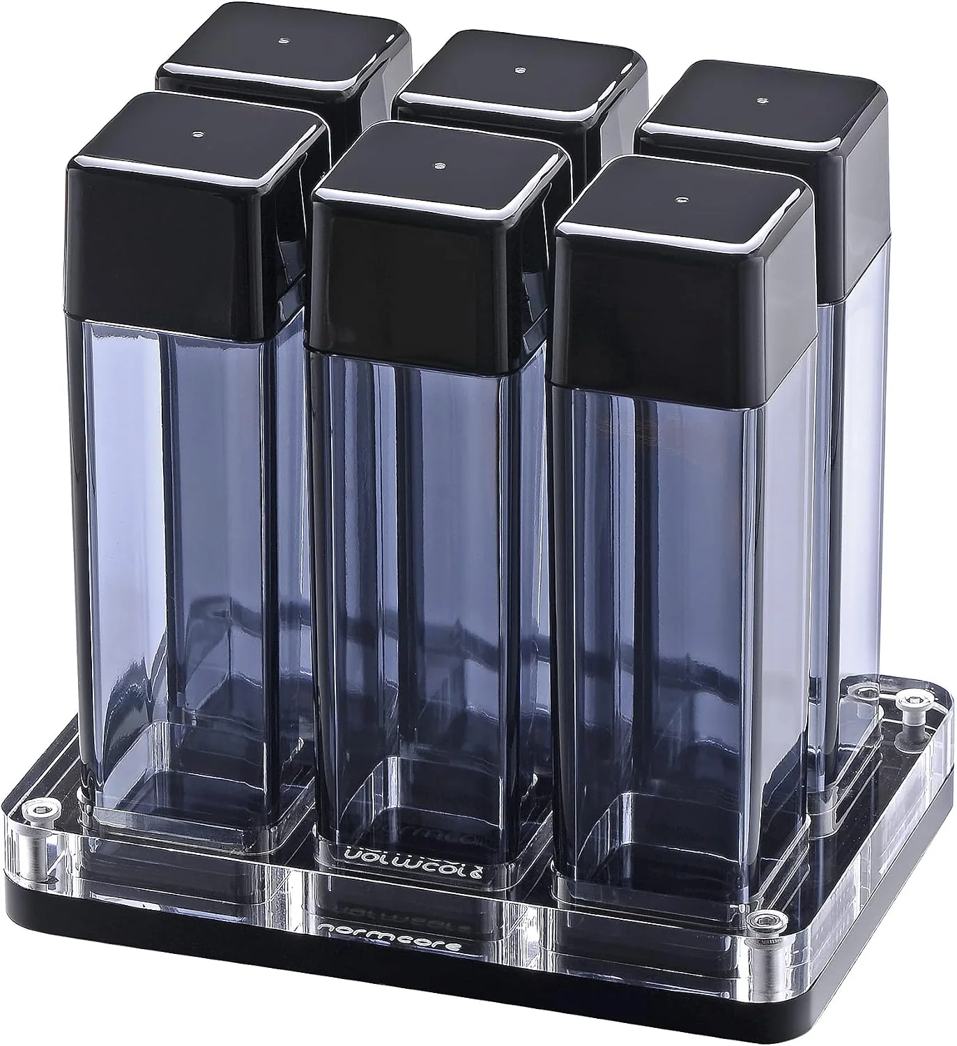 Unique Normcore Single Dose Coffee Bean Storage – 6 pcs Coffee Bean Cellars with Stand amp Hopper – Espresso Bean Storage Set – One-Way Exhaust Valve – Patent Pending – Capacity 25-28g Reliable