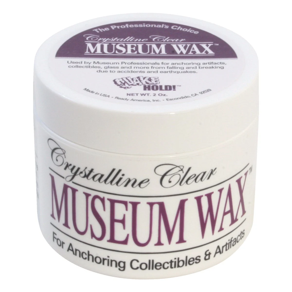 Sophisticated Quake Hold 2 Oz. Museum Wax Casual