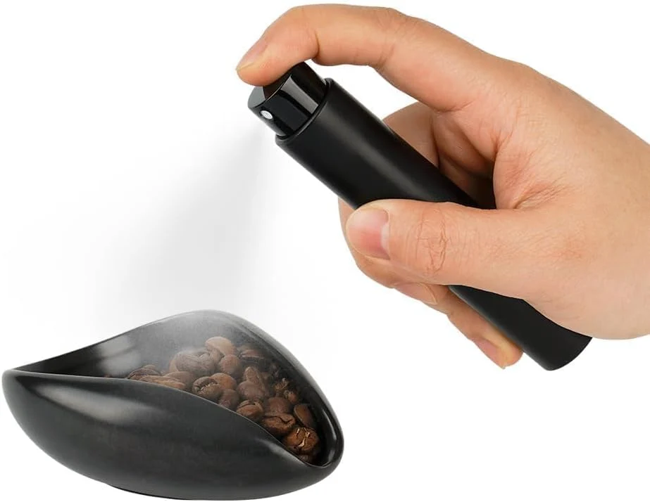 Proven watchget Coffee Bean Dosing Cup amp RDT Spray Bottle Kit Black 10ml Static Reducing Sprayer Ceramic Single Dose Tray for Coffee amp Tea Espresso Brewing Accessory for Home amp Espresso Bars Easy-to-Use