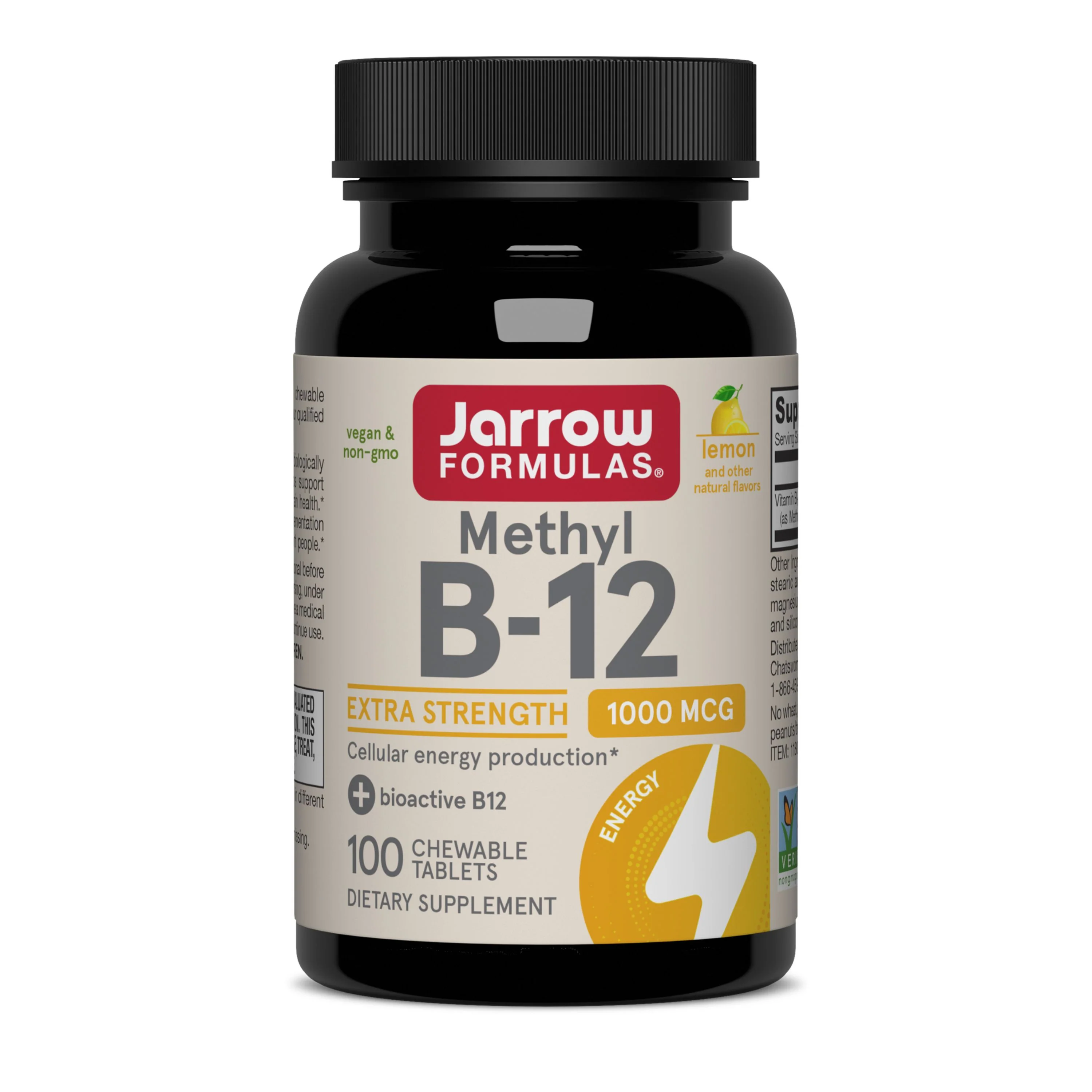 Authentic Jarrow Extra Strength Methyl B-12 Proven