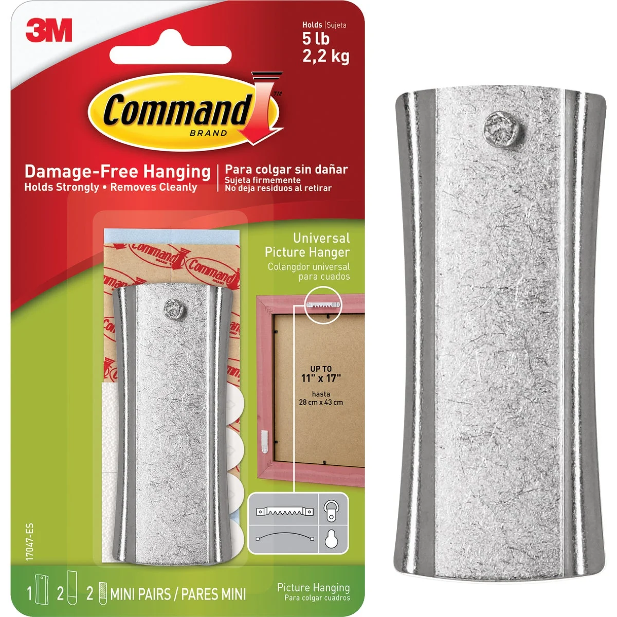 Refined Command Universal Adhesive Picture Hanger Artisan