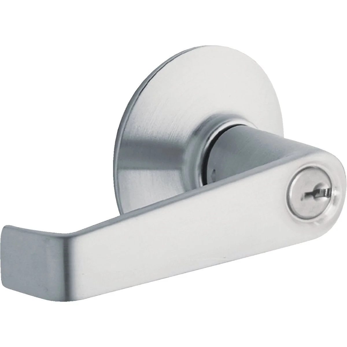 Elite Schlage Satin Chrome Elan Entry Door Lever Smooth