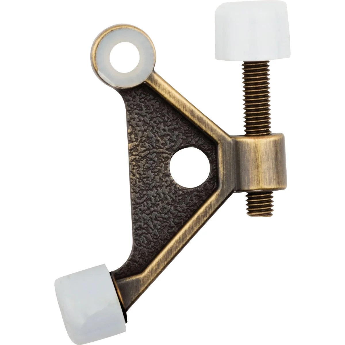 Expertly Made National Antique Brass Zinc Hinge Pin Door Stop Proven