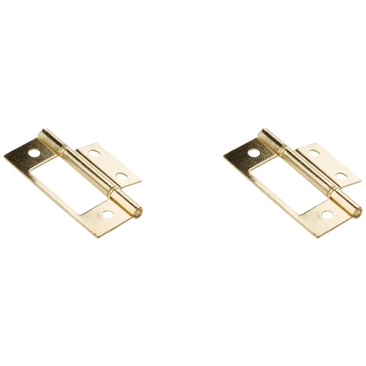 World-Class National 3 In. Non-Mortise Panel Hinge 2 Count Unique