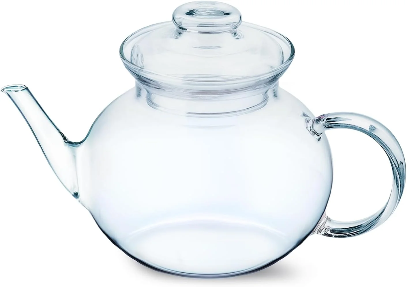 Professional Simax Glassware 33 Ounce Glass Teapot With Spout Microwave and Stovetop Safe Heat Cold and Thermal Shock Resistant Borosilicate Glass Makes a Stunning Presentation… Pure