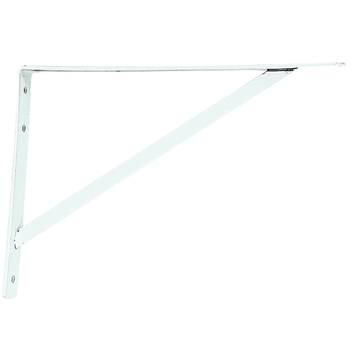 Efficient John Sterling 208 Series 16 In. D. x 10 In. H. White Steel L-Bracket Genuine