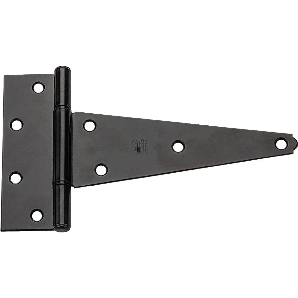Official National V286 8 In. Black Heavy-Duty Tee Hinge 2-Pack Authentic