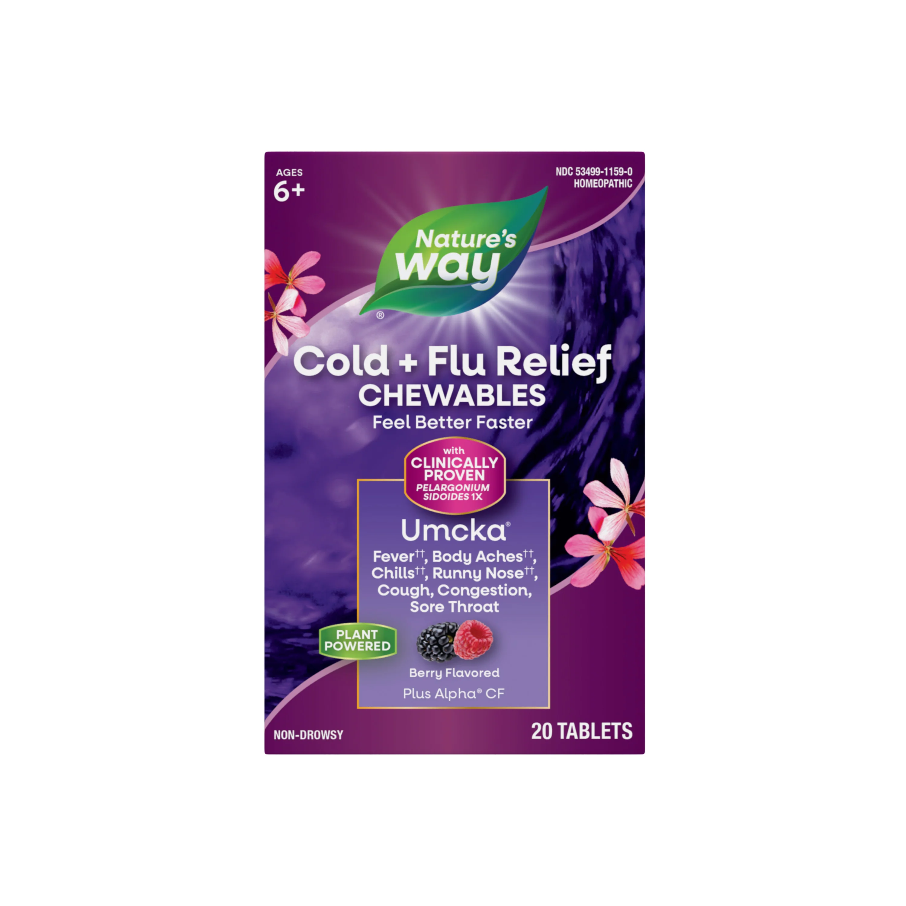 Elite Nature’s Way Cold Flu Relief Chewables Smart