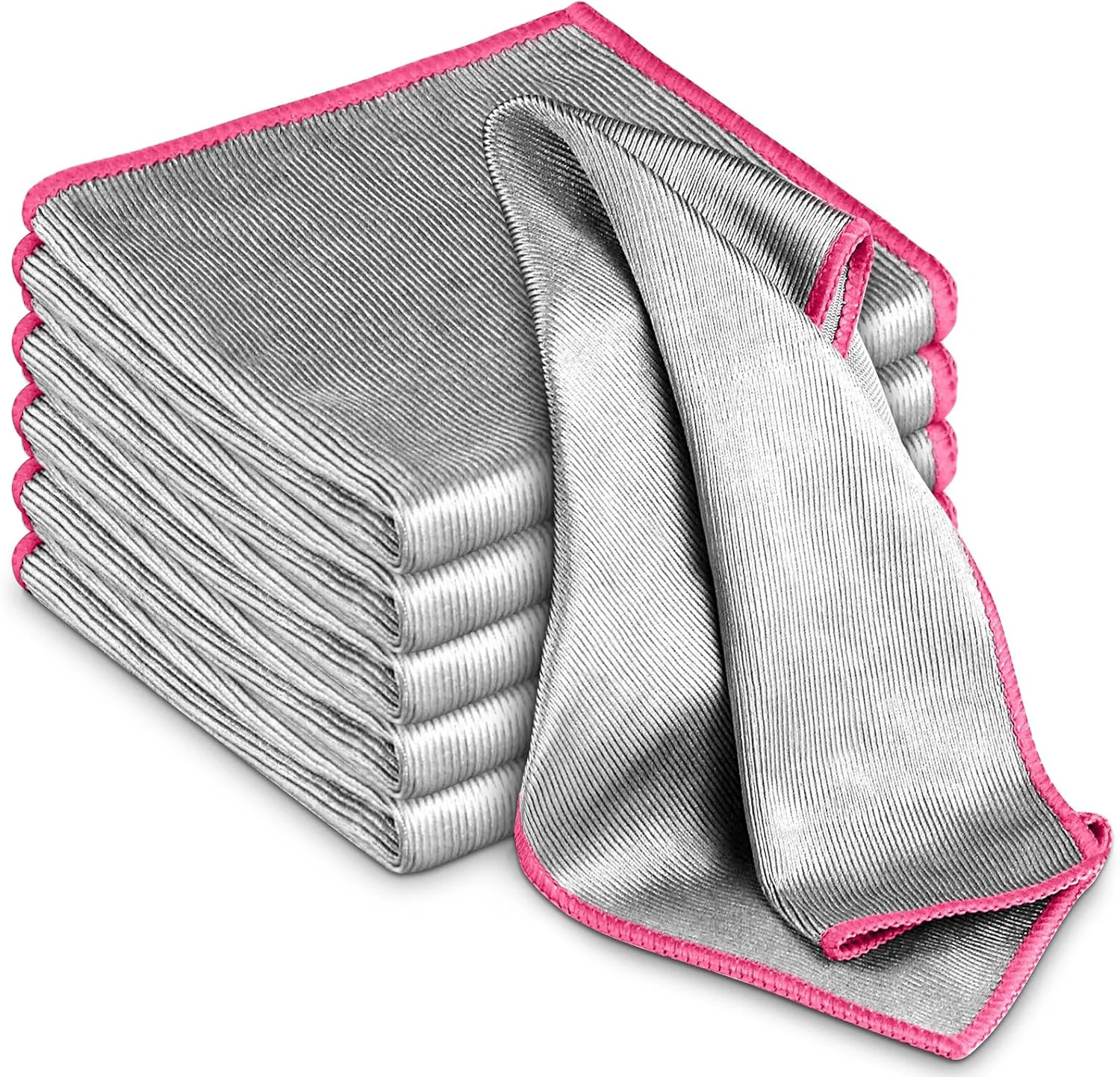 Fashionable Airlab Glass Polishing Cloth Streak Microfiber Cleaning Cloth Lint Cleaning Rags for Glasses Kitchen Dish Mirrors Easy Clean Efficient