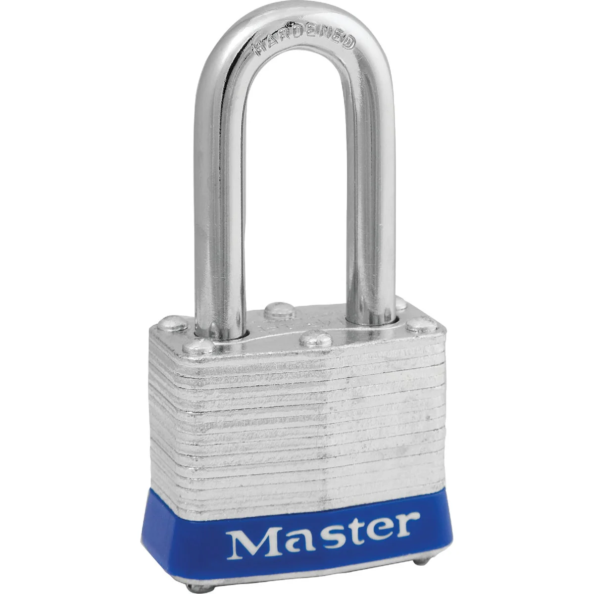 Dependable Master Lock 1-9 16 In. W. Universal Pin Keyed Padlock with 1-1 2 In. Shackle Easy-to-Use