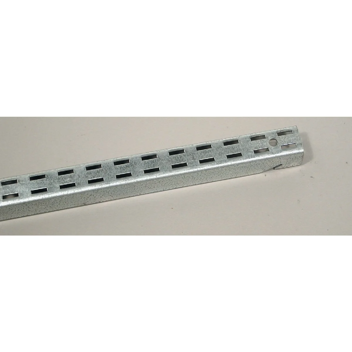 Innovative John Sterling Fast-Mount 48 In. Galvanized Steel Double-Slot Shelf Standard Reliable