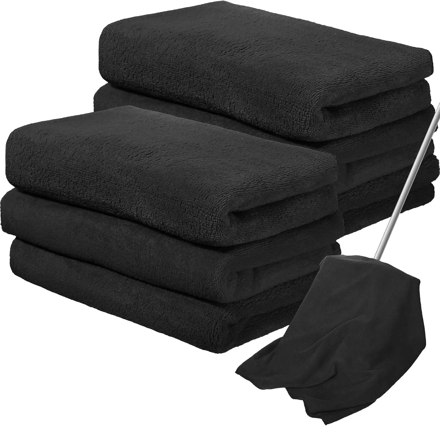 Unique Newwiee 6 Pcs Extra Large Microfiber Cleaning Cloth Long-Lasting
