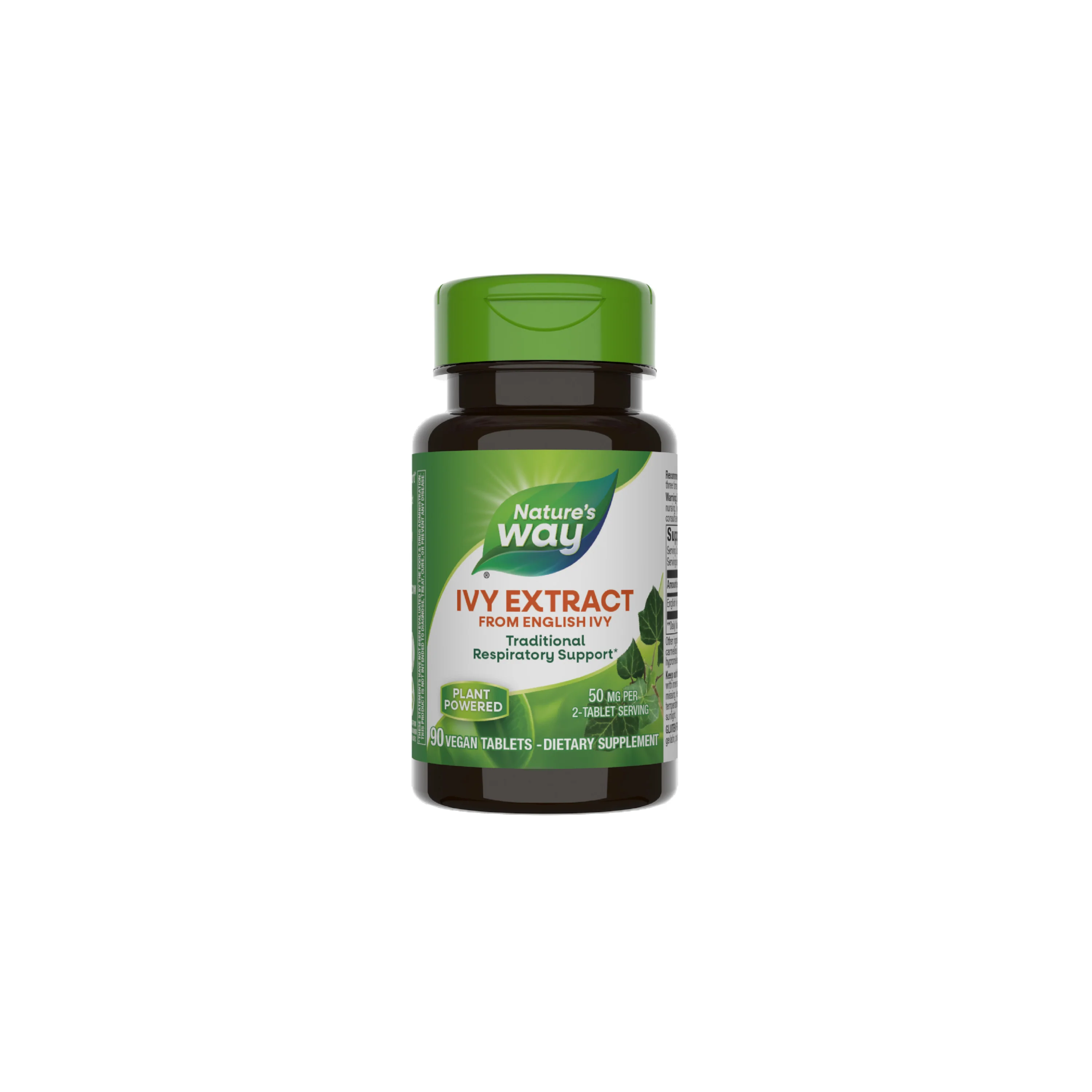 Sustainable Nature’s Way Ivy Extract From English Ivy Organic