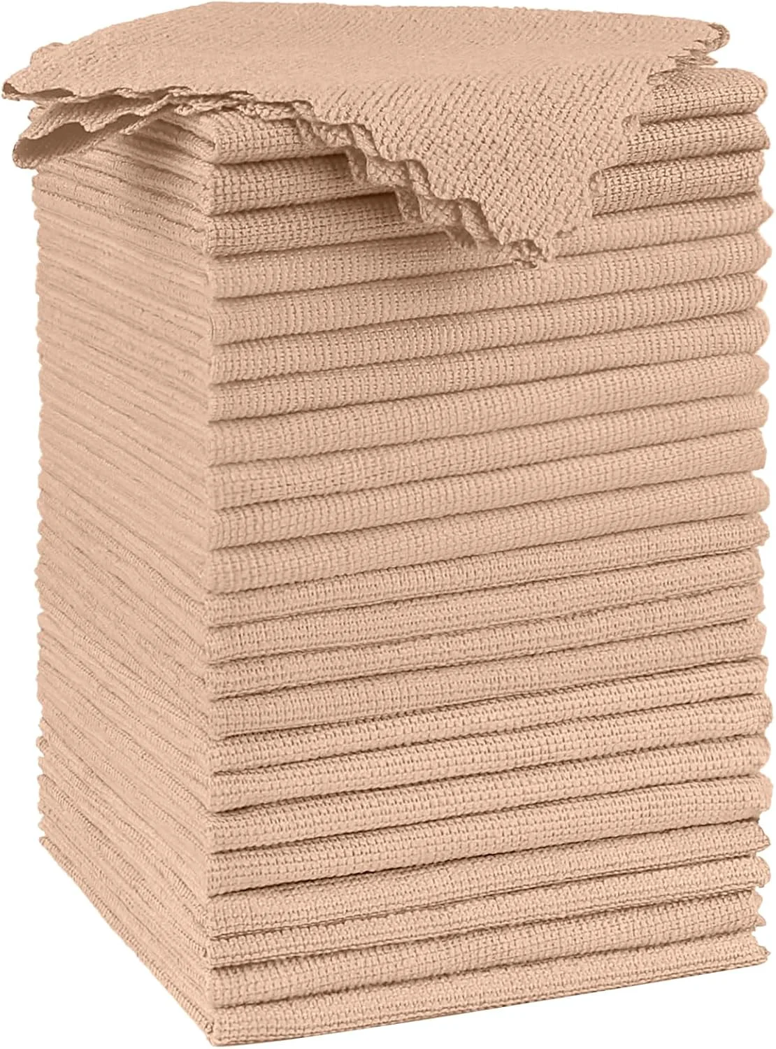 Professional Orighty Microfiber Cleaning Cloth – 24 Pack Brown Cleaning Rags 12×11 inch Practical