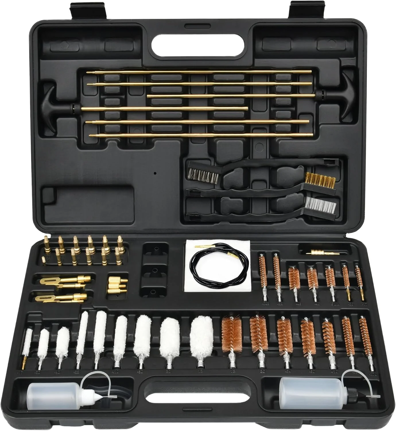 Natural Gloryfire Gun Cleaning Kit Universal for Guns Gun Brushes for Pistol Handgun Shotgun Elite Brass Rods and Wire Rope Original Design