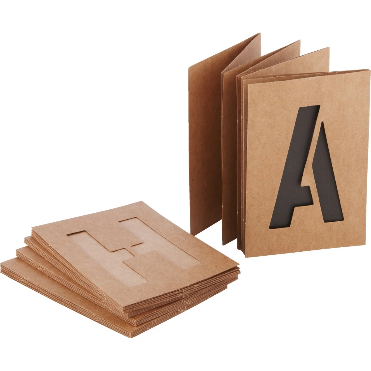 Trendy Hy-Ko 3 In. Letter Number Symbol Stencil Set Sophisticated