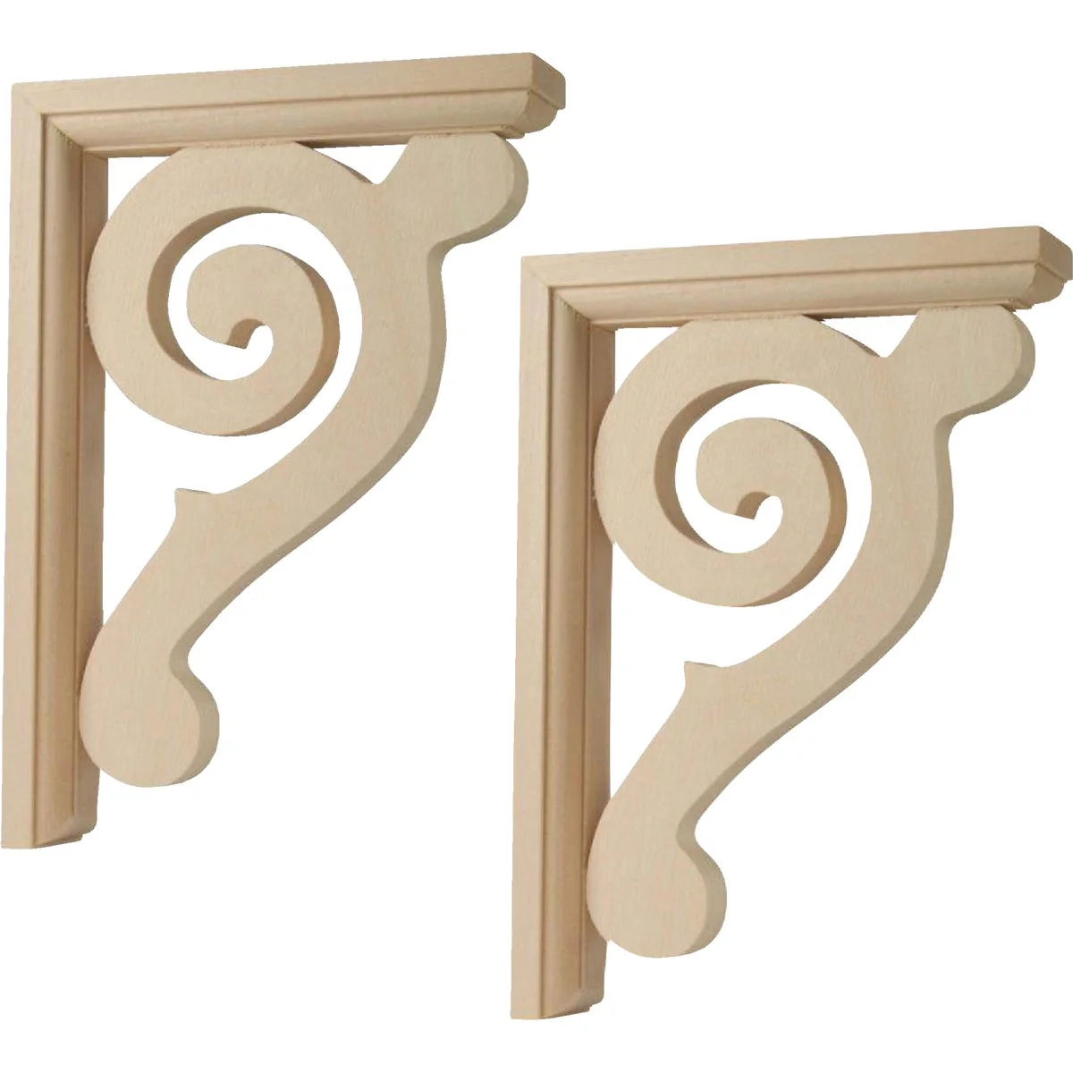 Minimalist Waddell Crescent Corbel 2 Count Functional