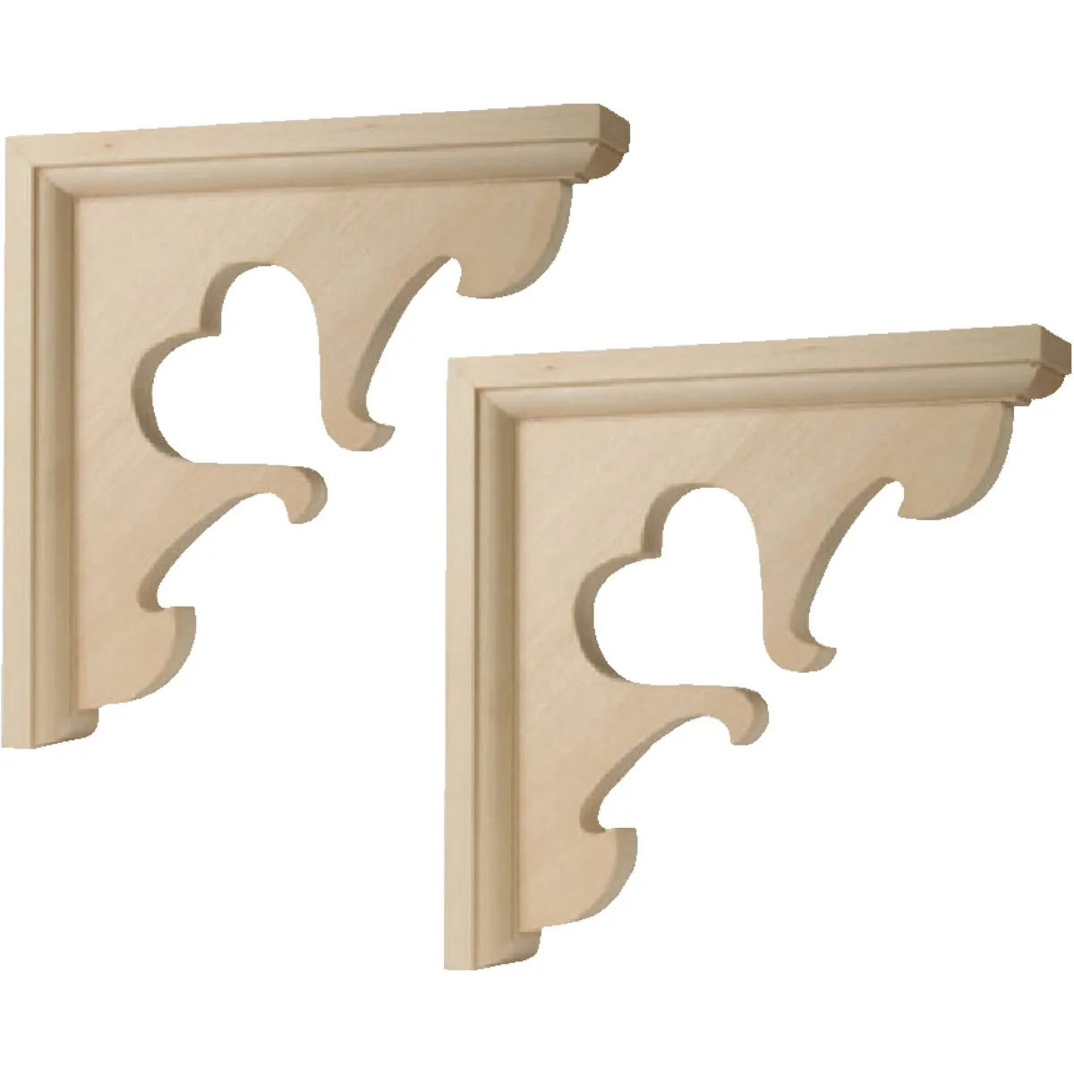 Detailed Waddell Heart Corbel 2 Count Proven
