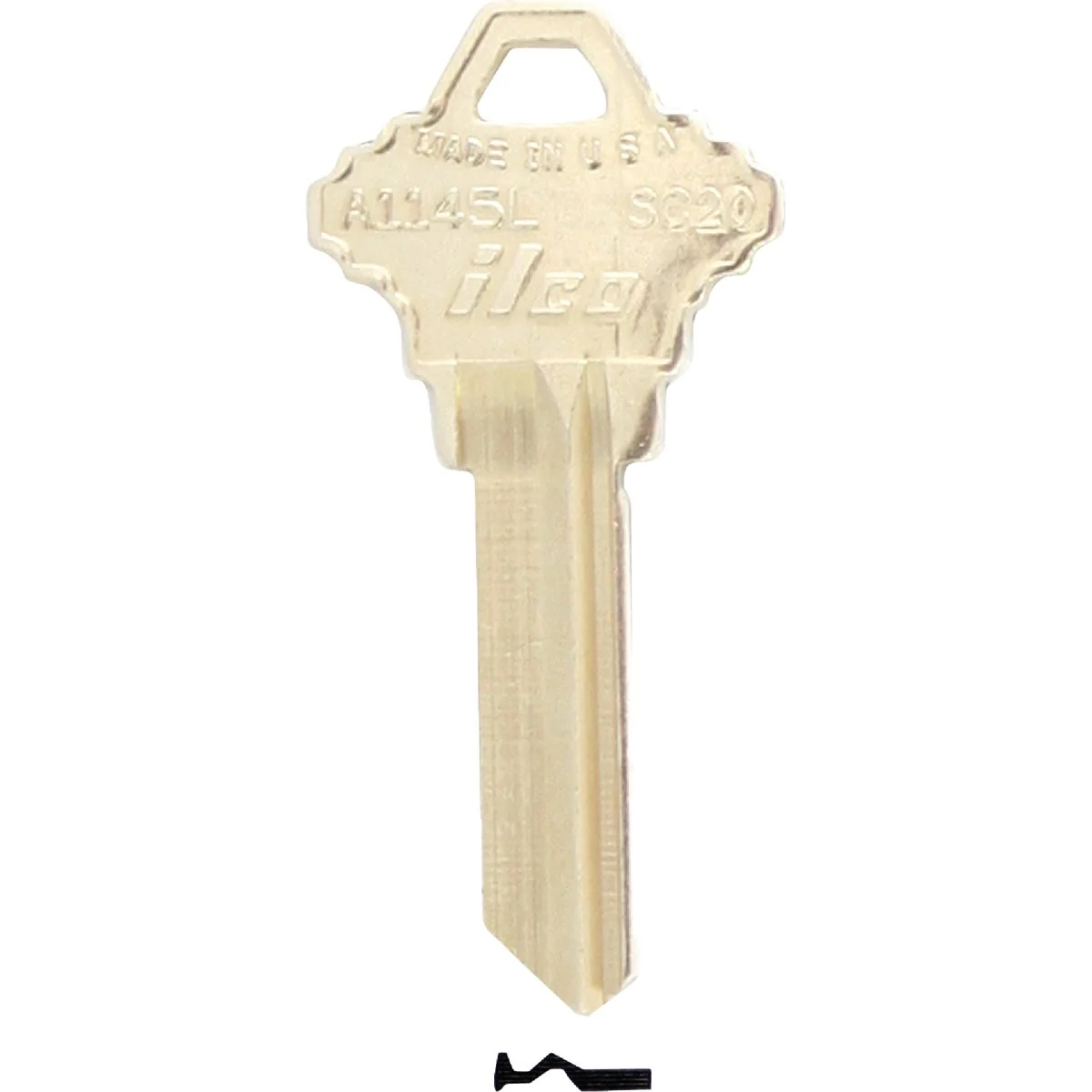 Smooth ILCO Schlage Nickel Plated House Key SC20 10-Pack High-Performance