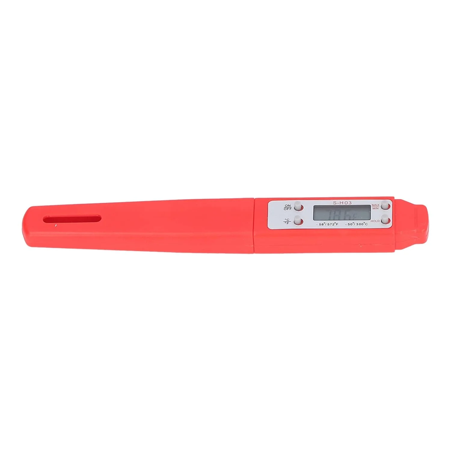 Fashionable Digital Food Thermometer Digital Food Thermometer Automatic Calibration Pen High Accuracy Electronic Pocket Thermometer Yellow for Home Use Verified