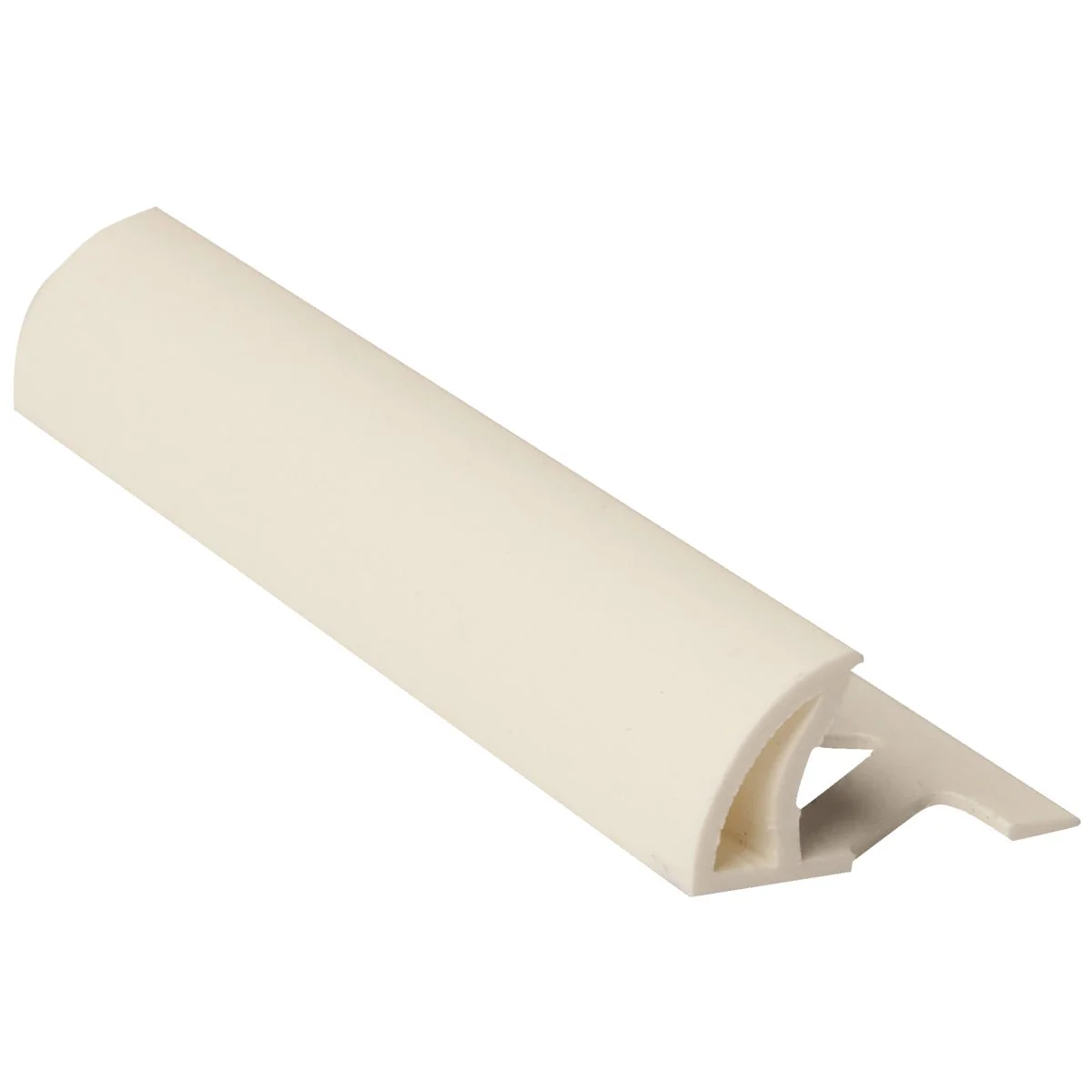 Stylish M-D Building Products 3 8 In. x 8 Ft. White Heavy-Duty Vinyl Tile Edging Reliable
