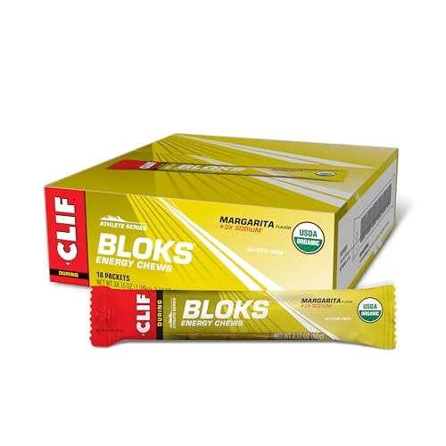 Artisan Clif Bloks Margarita Flavor with 3X Sodium 38.16 Ounce Specialty
