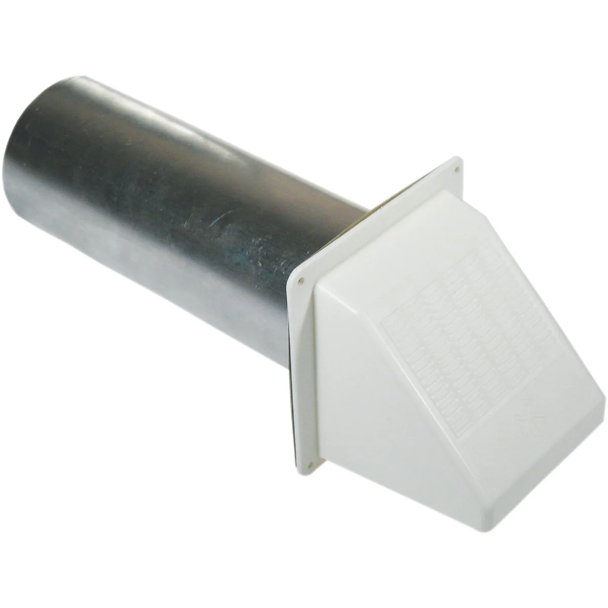 Next-Generation Builder’s 4 In. White Plastic Wide Mouth Dryer Vent Hood Trusted