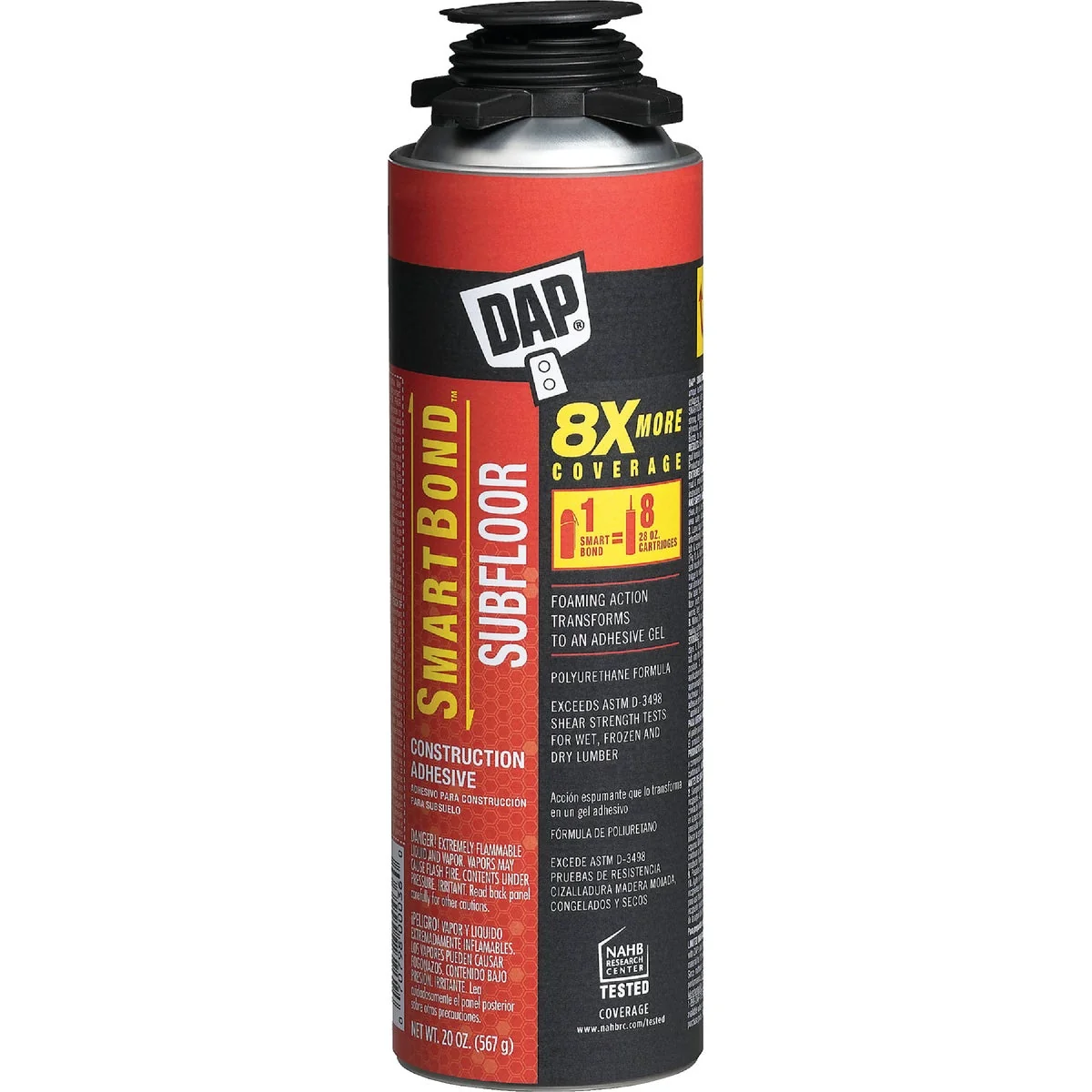 Environmentally Friendly DAP SMARTBOND 20 Oz. Gun Grade Subfloor Adhesive Secure