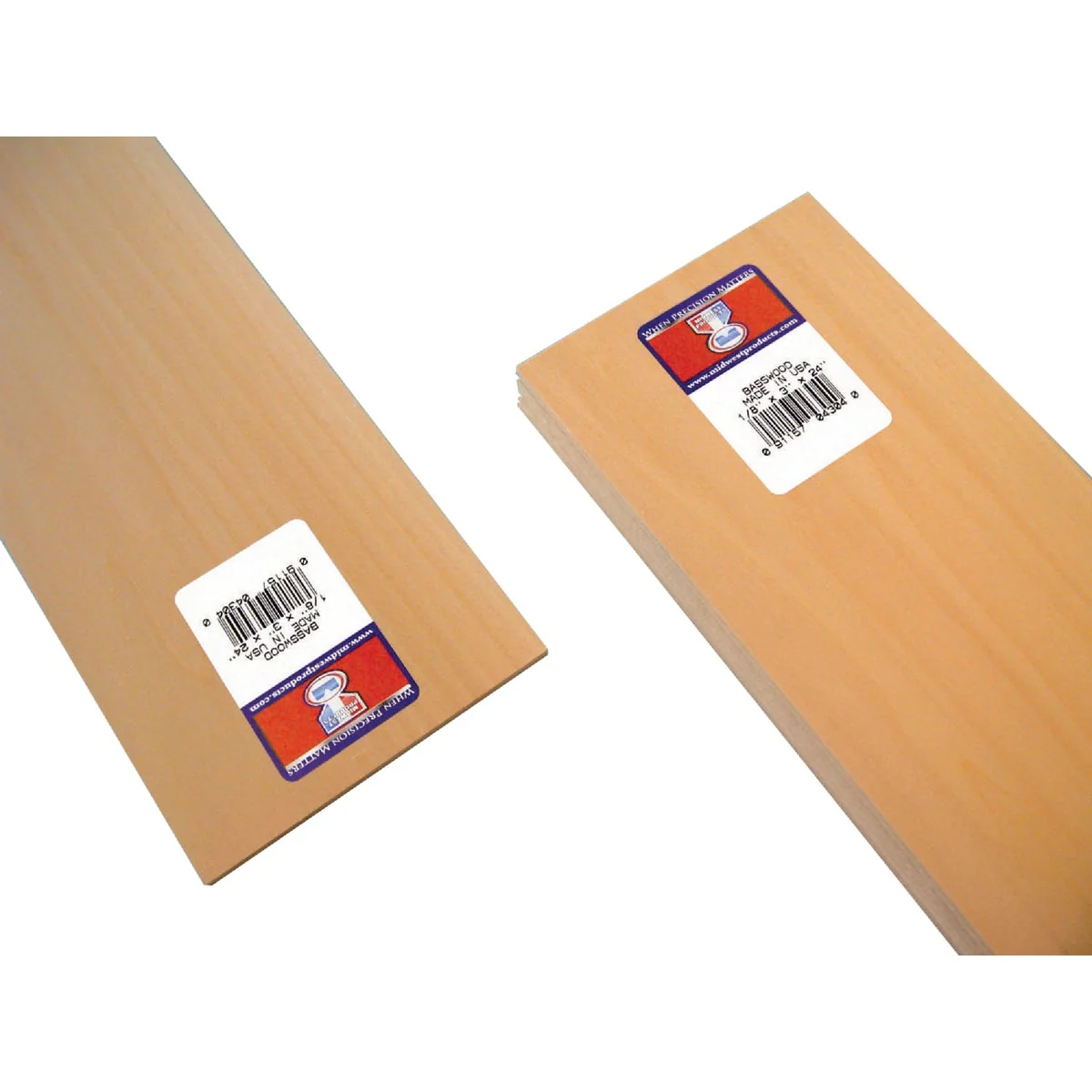 Pure Midwest Products 1 8 In. x 4 In. x 2 Ft. Basswood Board Superior