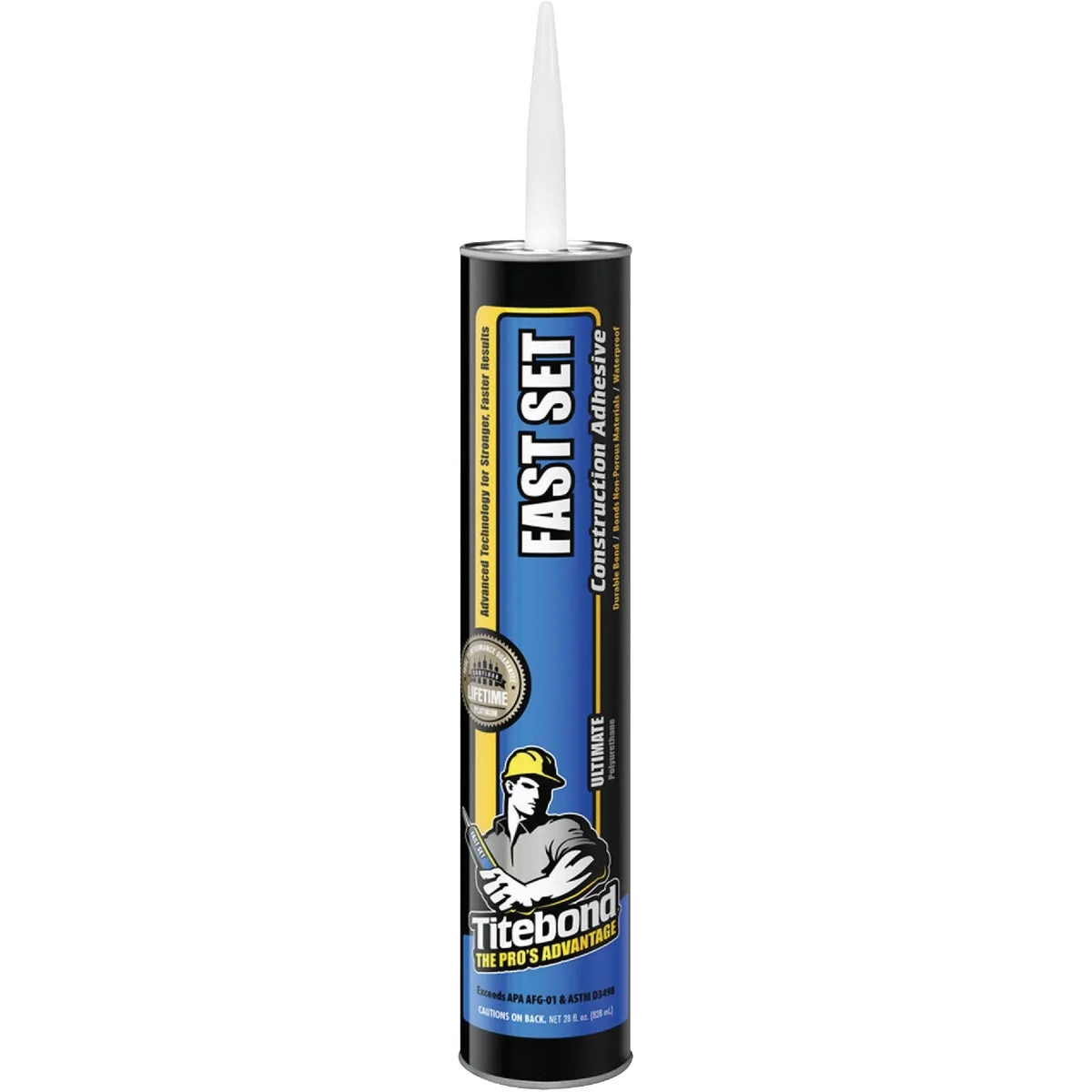 Verified Titebond 28 Oz. Fast Set Construction Adhesive Modern